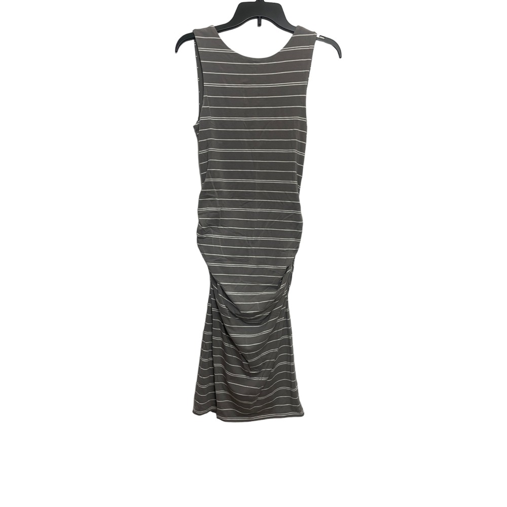 Athleta Small Taupe and White Dress